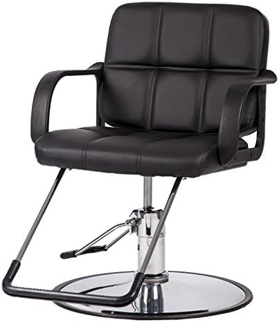 BestSalon Black Classic Hydraulic Barber Chair Salon Spa Beauty Equipment