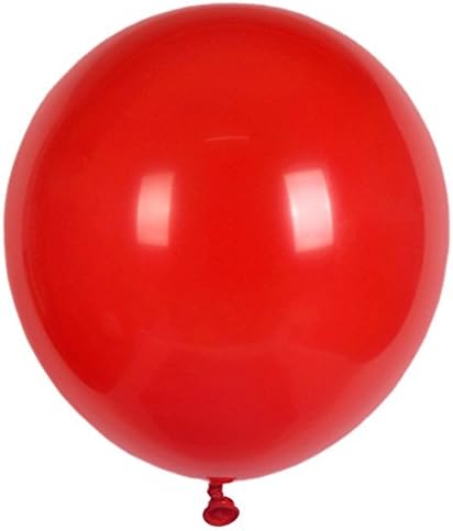 12" Helium Quality Latex Party Balloons (Red, 36)