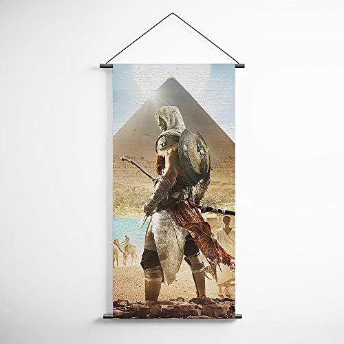 Assassin's Creed 24 Origins Bayek Decorative Banner Flag for Gamers
