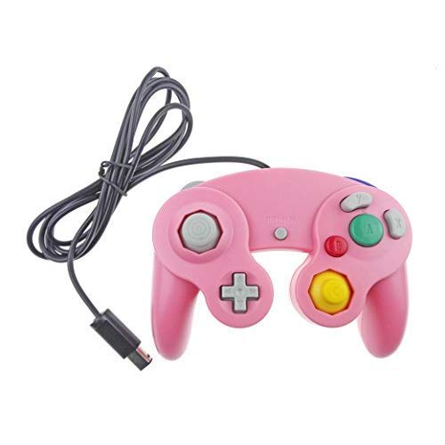 Gamecube Controller Compatible with Nintendo Gamecube Pink