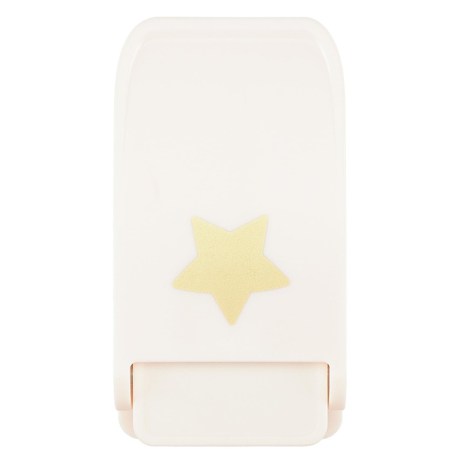 Vaessen Creative Heavy Duty Craft Punch - Star - Ø 2,5 cm Hole Punch - Cutter for Shrink Paper, Card Making, and Crafting, Pink