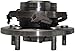 Detroit Axle - 2 Front Wheel Bearing Hubs for 2004 2005 2006 Chrysler Pacifica, Wheel Hub Bearings Assembly Set Replacement, Pair Hubs