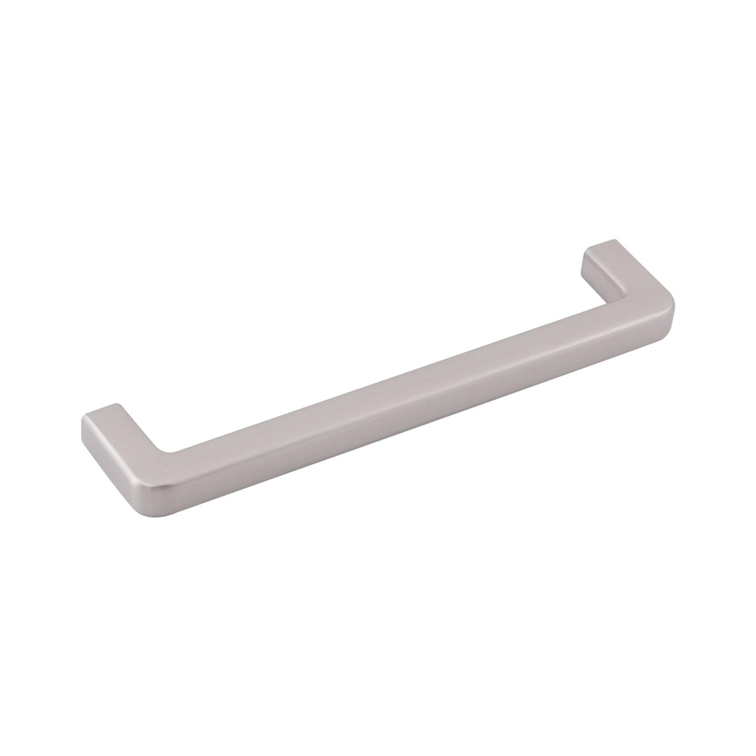 Mango LA Handle 192 mm - Furniture Handle Width 204 mm - Elegant and Timeless - Bow Handle, Zinc Die-Cast Stainless Steel Effect