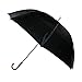 GustBuster 68 Inch Canopy Doorman Umbrella, Black