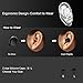 Bluetooth Earbuds Bluetooth Headphones Wireless Headphones HD Stereo Mini Wireless Earbuds Bluetooth V4.2 Headset with Portable Charger Built-in Mic for iPhone and Android Smartphones (2PCS - Black)