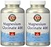 KAL - Magnesium Glycinate 400, 180 tablets (180 x 2) by Kal