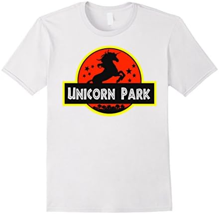 Mens Unicorn Park shirt Large White