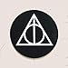 Harry Potter Coasters, Coaster For Drinks With Vibrant Colors And Cork Backing, Prevent Furniture from Dirty and Scratched, Set of 4