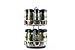 McCormick Gourmet Two Tier Chrome Spice Rack, 16 count