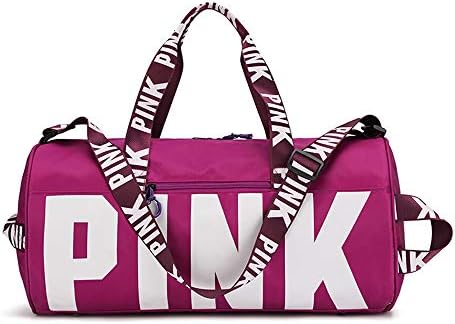 Gym Bag - Lightweight Duffle Bag Sports Bag Overnight Travel Holdall Bag Weekend Travel Bag for Girls,Women,Men
