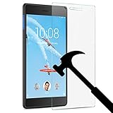 Lenovo Tab 7 Essential Glass Screen Protector, EpicGadget For Lenovo Tab 7 Essential (TB-7304F) Ultra HD Clear Anti Bubble Anti Scratch 9H Hardness Tempered Glass Screen Protector