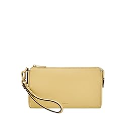 Fossil Wristlet Pouch, Yellow Daze