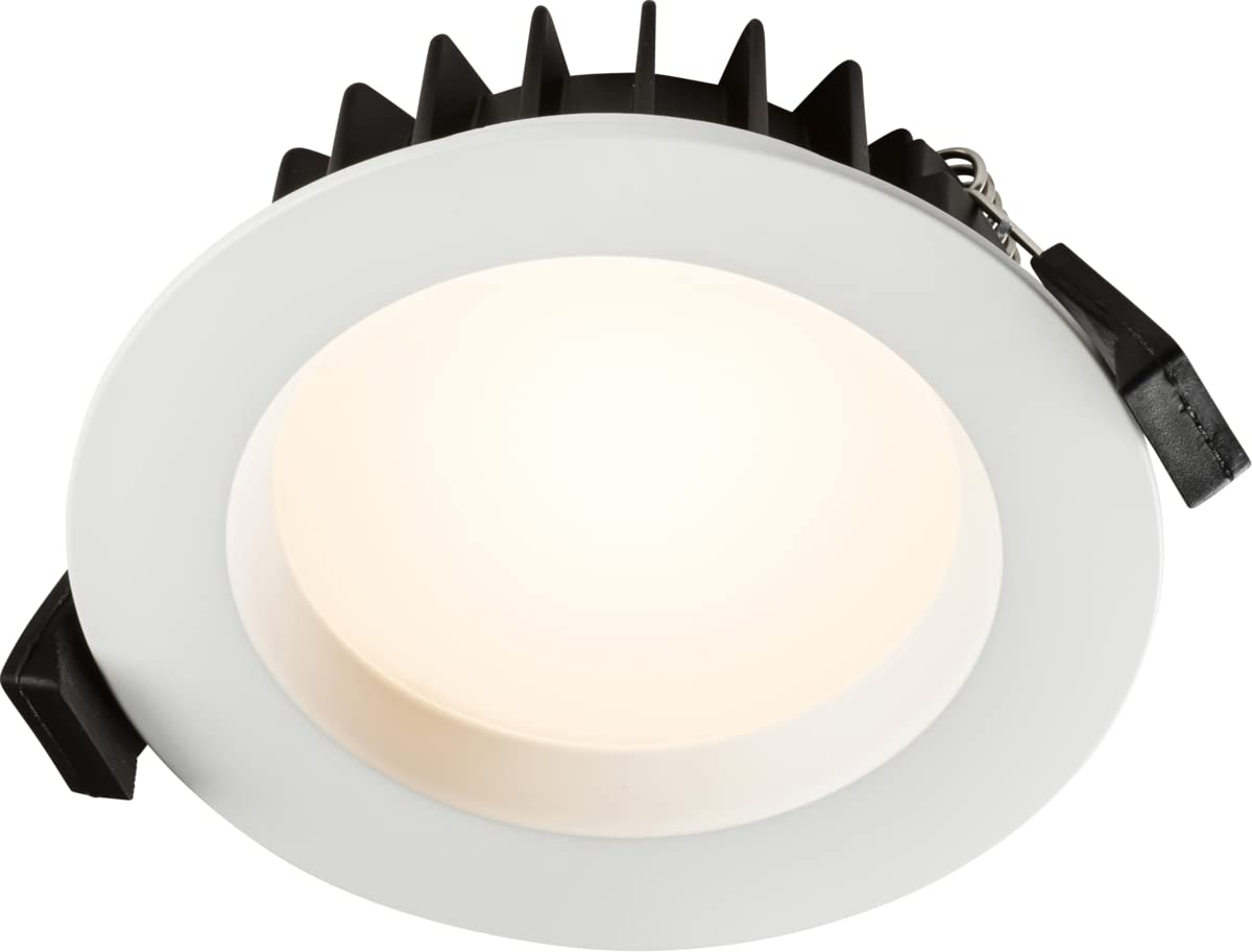 Knightsbridge Smart CCT Adjustable LED WiFi Downlight, 12 W, White + RGB,110mm Diameter