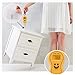 Adhesive Hooks Utility Hooks - 12 Packs 22lbs Heavy Duty Wall Hooks Waterproof Reusable Seamless Sticky Hook for Bathroom Kitchen Wall Door Ceiling and More Transparent DEWANG Command Hooks Heavy Duty