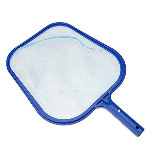 Tralntion Swimming Pool Spa Pond Leaf Rake Skimmer Mesh Sturdy Plastic Frame Head Surface Cleaner Net