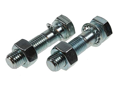 BITS4REASONS MAYPOLE NEW MODEL X2 HIGH TENSILE STRENGTH M16 TOWBALL NUTS BOLTS X 65mm & SHAKEPROOF WASHERS - UK AND EU APPROVED MP248…