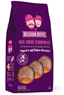 Belgian Boys Mini Choco Stroopwafel, 6.35 Ounce