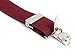 SUSPENDER BOXED CLIP, Burgundy