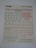 More Backstitch Alphabets - Mini Series #20 - #705 - Counted Cross Stitch Patterns - Leisure Arts by 