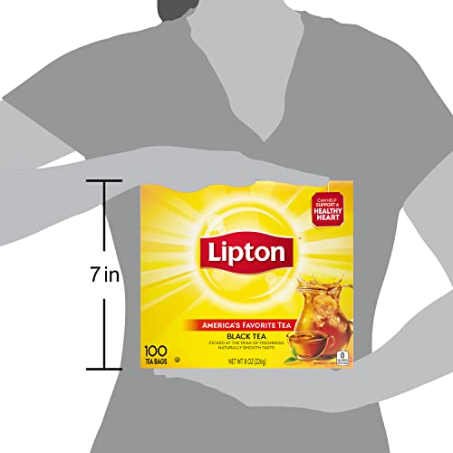 Lipton Tea Bags, Black Tea, 100 Count (Pack of 10) Pricepulse