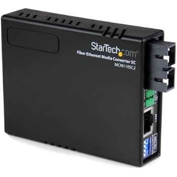StarTech.com 10/100 Fiber to Ethernet Media Converter Multi Mode SC 2 km (MCM110SC2)
