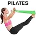 Aylio Resistance Bands and Door Anchor for Exercise, Fitness, Physical Therapy, Pilates Workout, Stretching | 6 Feet Long