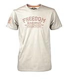 Harley-Davidson Men's Black Label T-Shirt, Freedom Machine, White 30293302