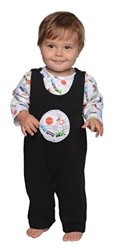 snopea Baby Boys' Hoodie Pant Set 24MO Black Red And Greed
