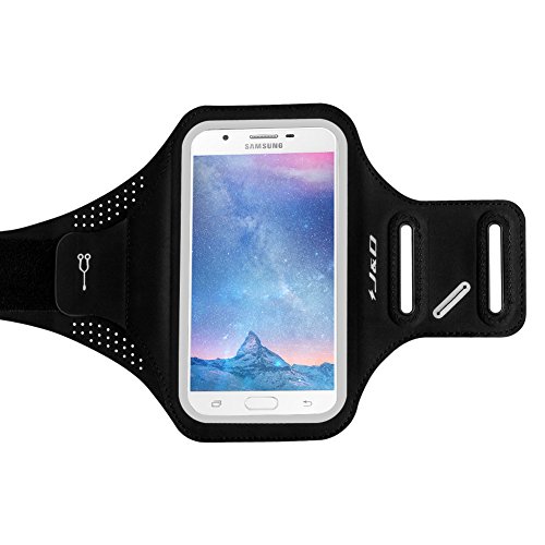 J&d galaxy j7 prime armband, [ultra-slim] [super-co…