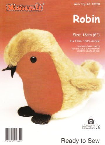 Minicraft TK150 | Robin Ready To Sew Mini Toy Kit | 15cm (6in)