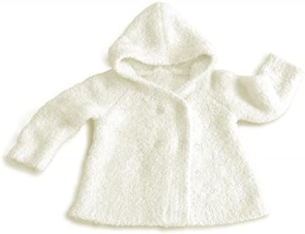 Lotus Springs Baby Girls' Dbl Breasted Hooded Jacket 18-24 Mos Cream