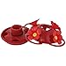 Perky-Pet 16 oz Red Hibiscus Top Fill Plastic Hummingbird Feeder
