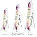 TheDisplayDeal Adjustable Aluminum Banner Stand Fits Any Banner Size from 24