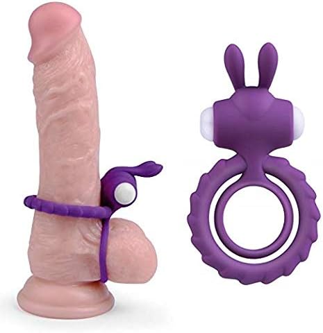 SixT Purple Rabbit Ear Ring for Men 03