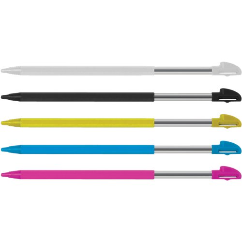 dreamGEAR WII U Retractable Rainbow Stylus Pack