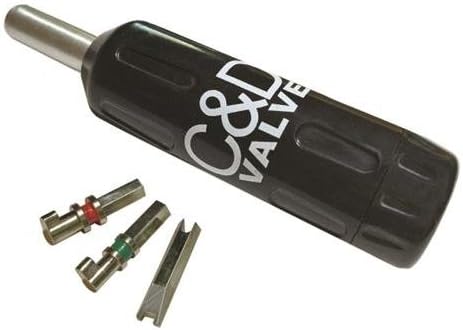 C&D Valve CD3830 Universal Locking Cap Removal Tool with 3 Bits