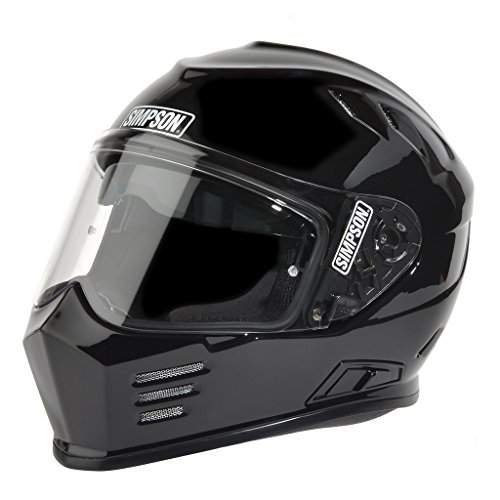Simpson GBDXL2 Black Dot X-Large Helmet Ghost Bandit