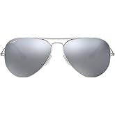 Ray-Ban Mens Original Aviator Sunglasses (RB3025) Metal