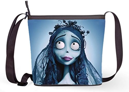 Fashion Casual and Popular Female Sling Bag Crossbody Bag Shoulder Bag with Corps Bride Print
