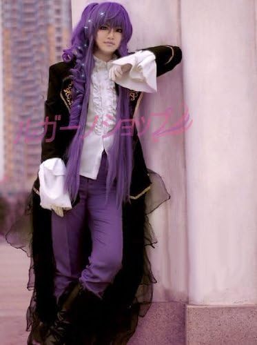 Amazon Lugano Vocaloid ボーカロイド 神威がくぽ 龍ノ啼ク箱庭拠リ 風 ウィッグ コスプレ衣装 クリスマス ハロウィン イベント仮装 コスチューム コスプレ衣装 女m コスプレ 仮装 通販