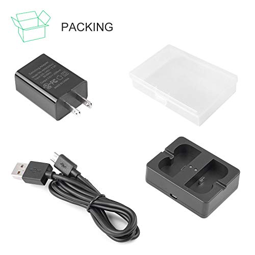 image for DECHIANY Charging Station for Ring Rechargeable Batteries - for Ring V