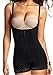 Supplim Women Waist Trainer Corset Shapewear Waist Cincher Body Shaper Bodysuit,Black,Medium
