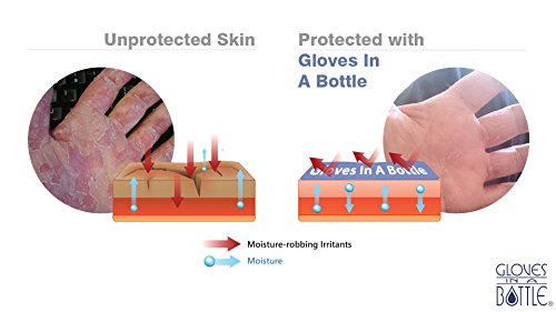 Gloves in a Bottle New Shielding Lotion Tube Second Skin for Hands and Body, 3.4 oz., Pack of 2