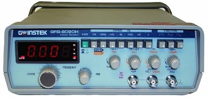 GW Instek GFG-8020H Function Generator with 4 Digits LED Display