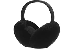 CAISTRE Ear Muffs Warm Furry Earmuffs Ear Warmers for Women Girls, Winter Faux Fur Ear Covers for Outdoor Use