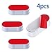 Yoja Bidet Toilet Seat Bidet Bumper for Bidet with Strong Adhesive (4pcs Bumper)