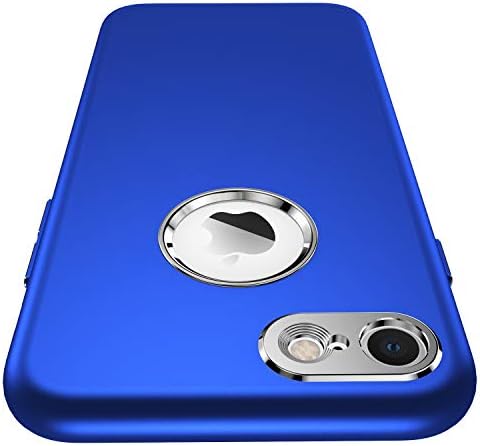 Garegce iPhone 8 Case, iPhone 7 Case, Soft TPU Silicone Gel Cover, Ultra Slim Flexible Protective Case, Anti-Scratch, Anti-fingerprint for iPhone 8 / iPhone 7-4.7 inch-Blue