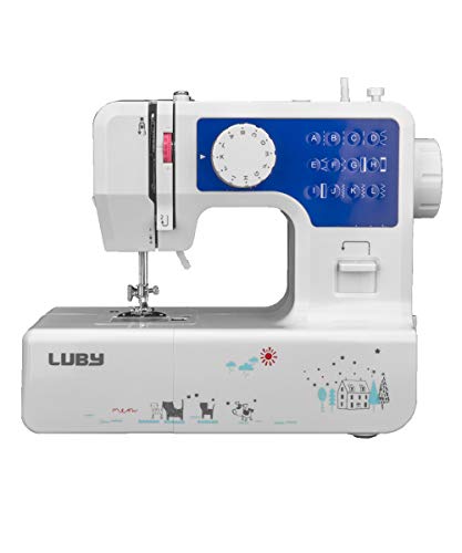 Luby JG-1602 Sewing Machines, White