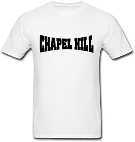 WANLI Hot Sale Men's Chapel Hill T-Shirts White XXL