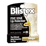 Blistex Five Star Lip Protection Lip Protectant/Sunscreen SPF 30 0.15 OZ - Buy Packs and SAVE (Pack of 3)